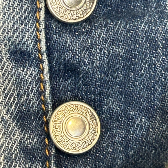 Levis 501 XX Mens Jeans Straight Leg Denim Button Fly Red Tab Fits 34x29 NH - Picture 4 of 11